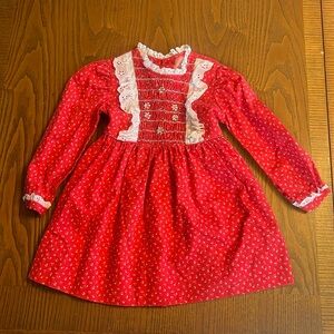 Polly Flinders. Size4T. Long sleeve, school dress